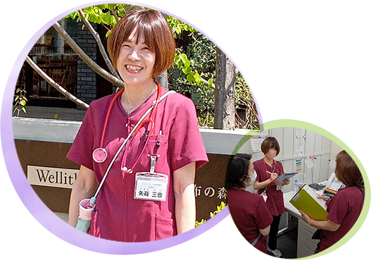 矢葺　三香さん（ウエリスオリーブ成城学園前　ケアレジデンス）