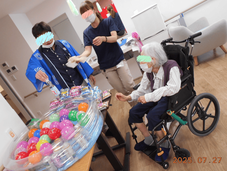 成城学園前ケアレジデンス 夏祭り