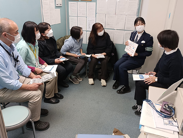 交通安全教室画像1